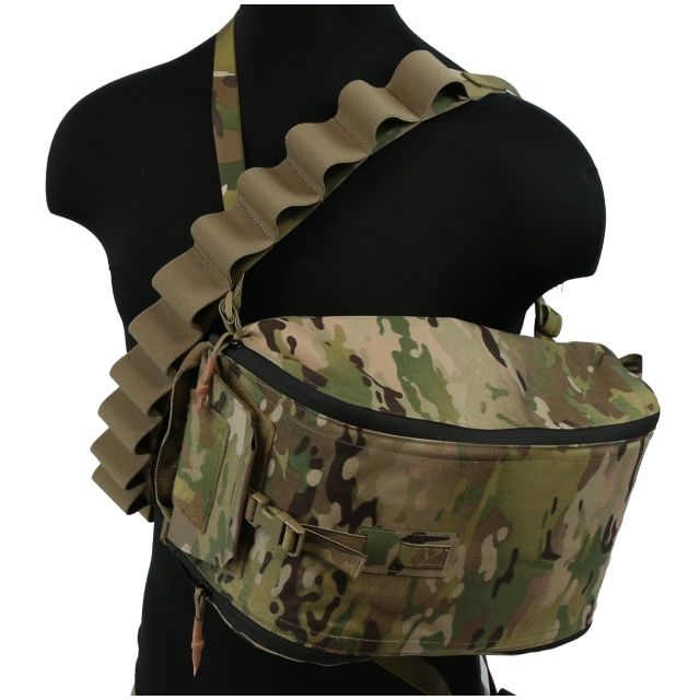 Grenade Launcher Holster for Right handed and Left handed draw in Coyote Tan