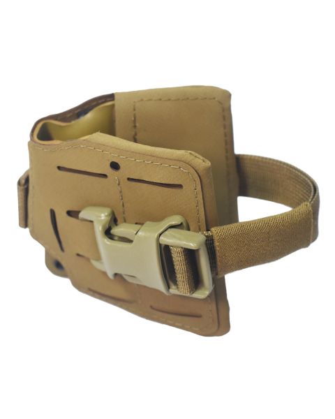 Grenade Launcher Holster for Right handed and Left handed draw in Coyote Tan
