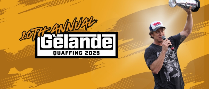 Gelande Quaffing for a Cause 